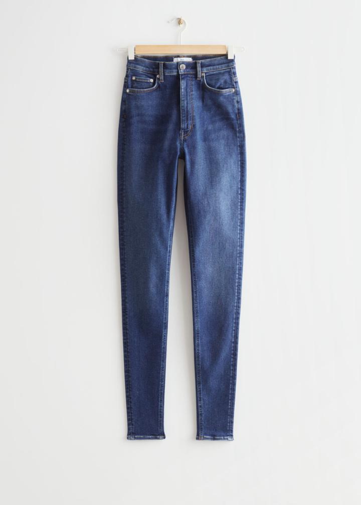 Other Stories Superb Cut Jeans - Blue