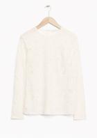 Other Stories Diamond Pointelle Top