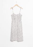 Other Stories Clover Print Dress - White