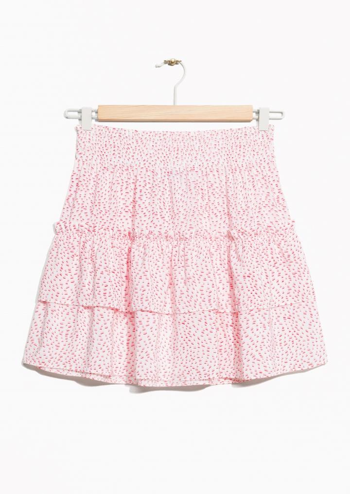 Other Stories Frill Skirt