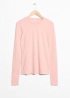 Other Stories Slim Top - Pink