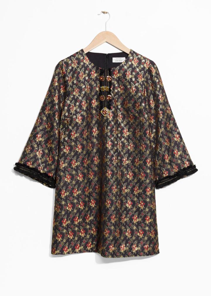 Other Stories Embellished Dress - Blue