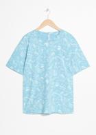 Other Stories Tropical Print T-shirt - Blue