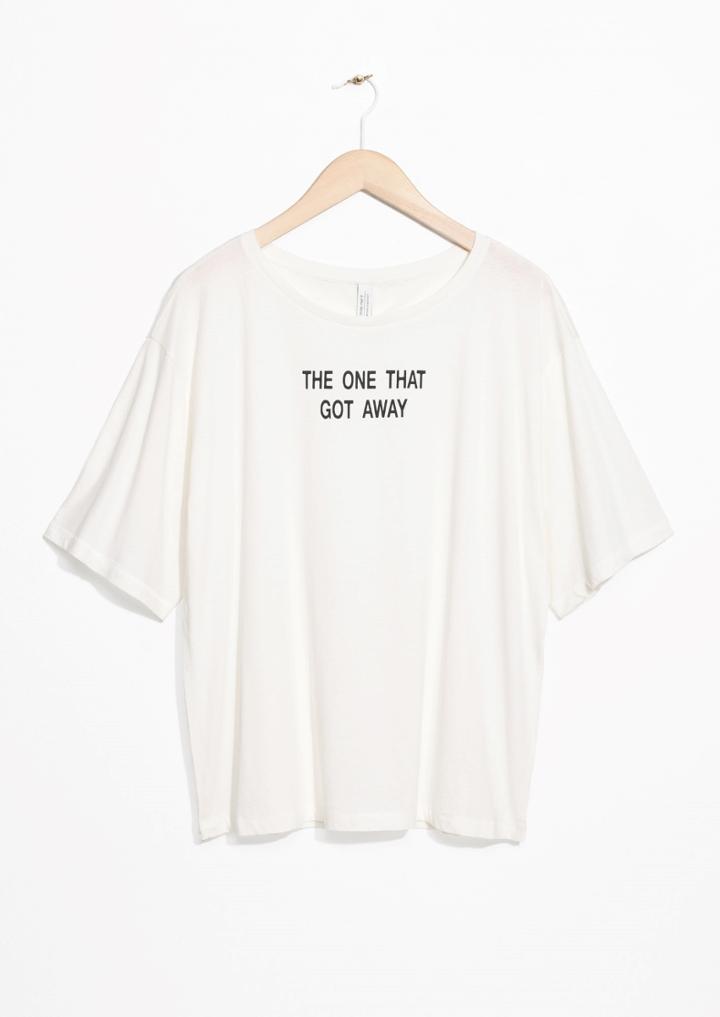 Other Stories Slogan Tee