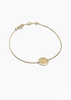 Other Stories Round Charm Bracelet - Gold