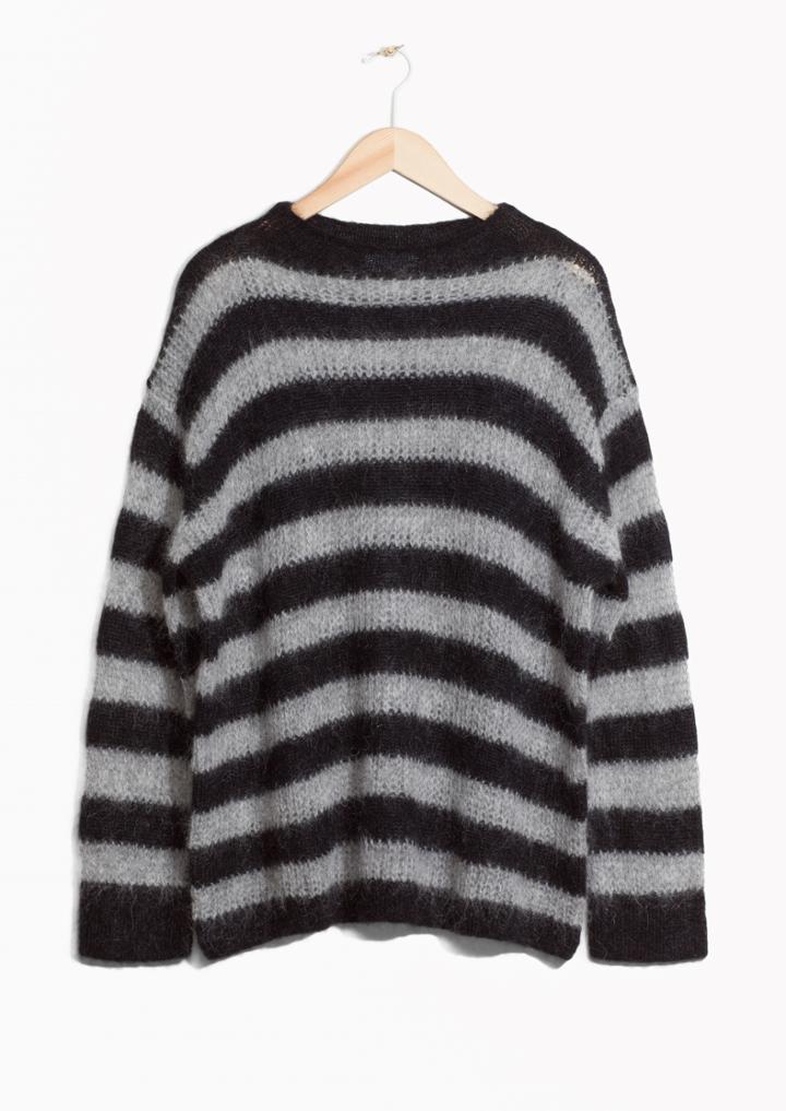 Other Stories Striped Wool Jumper