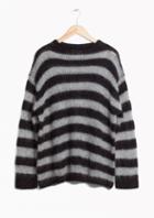 Other Stories Striped Wool Jumper