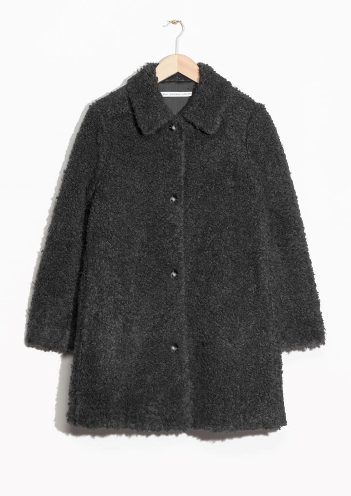 Other Stories Fuzzy Coat
