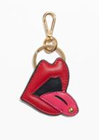Other Stories Lip Leather Keyring