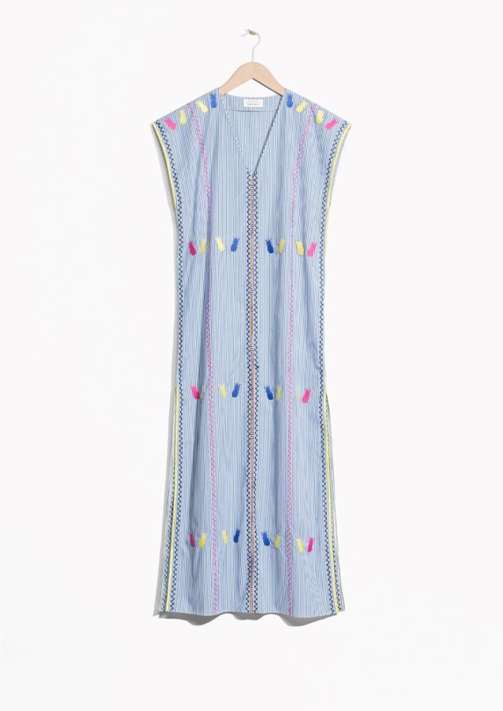 Other Stories Rik Rak Maxi Dress