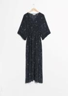 Other Stories Starry Sky Print Dress
