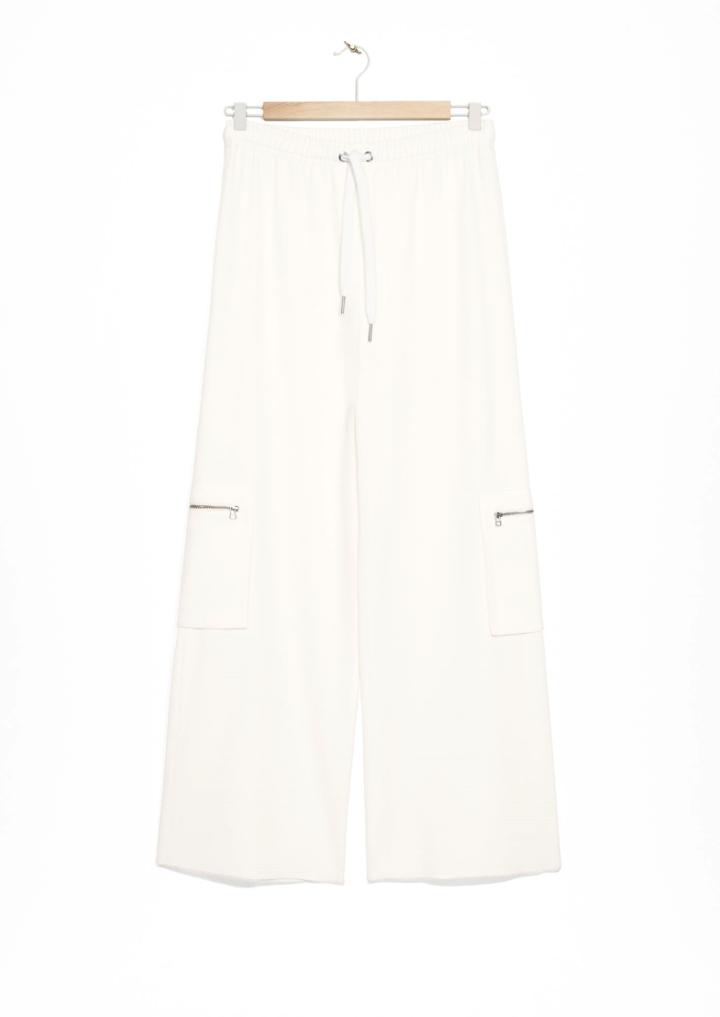 Other Stories Wide-leg Wool Joggers