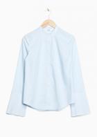 Other Stories Pleated Cuff Shirt