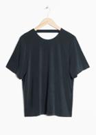 Other Stories Open Back Top - Black
