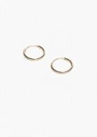 Other Stories Small Hoop Earrings - Gold