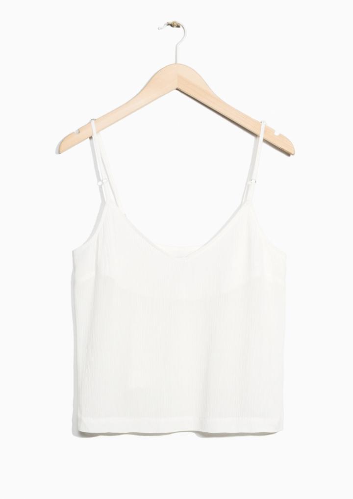 Other Stories Crop Tank Top