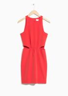 Other Stories Cut-out Mini Dress - Red