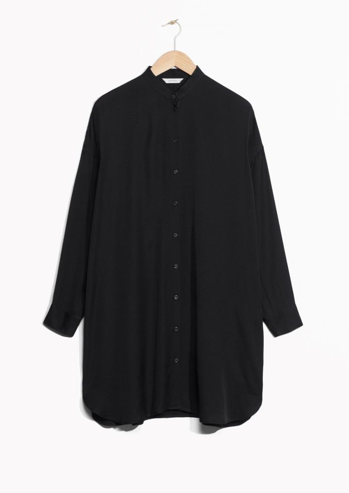 Other Stories Long Sleeve Shirt Dress