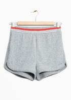 Other Stories Jersey Shorts - Grey