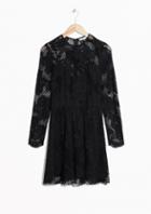 Other Stories Flower Lace Dress