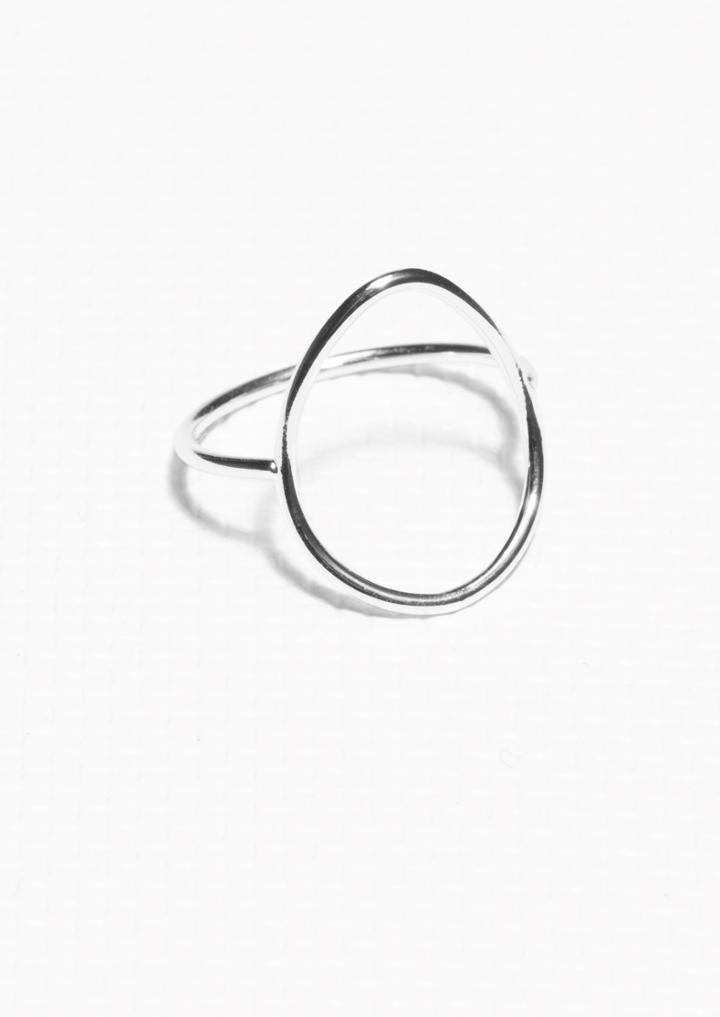 Other Stories Thin Droplet Ring