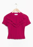Other Stories Frill Top