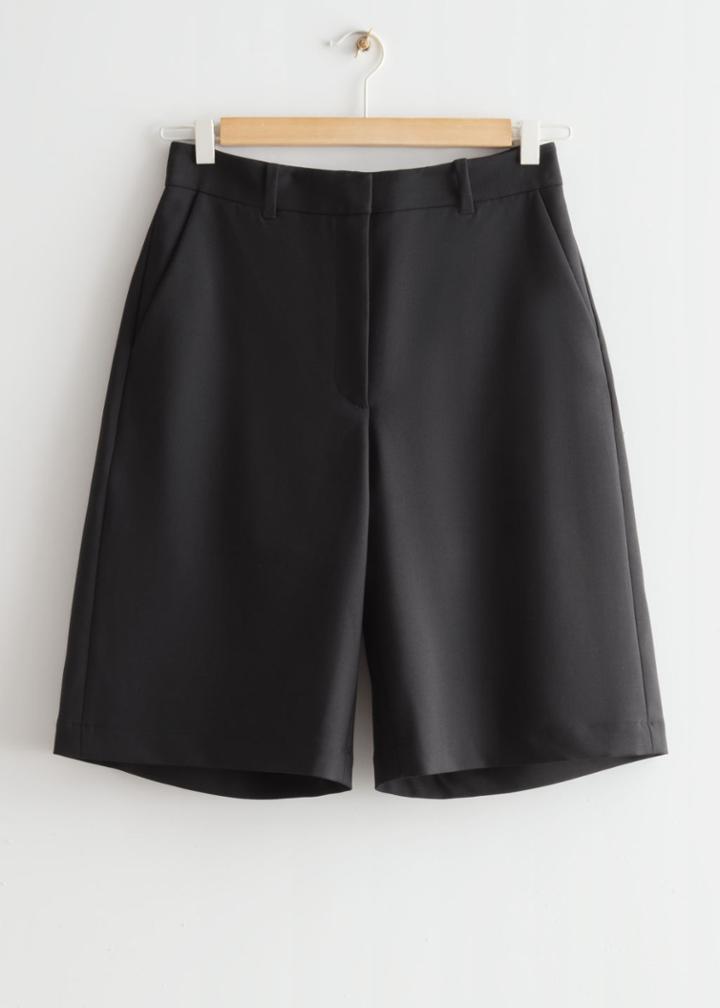 Other Stories Relaxed Shorts - Black