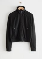 Other Stories Fitted Track Jacket - Black