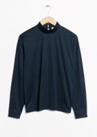 Other Stories Pleated Frill Sweater