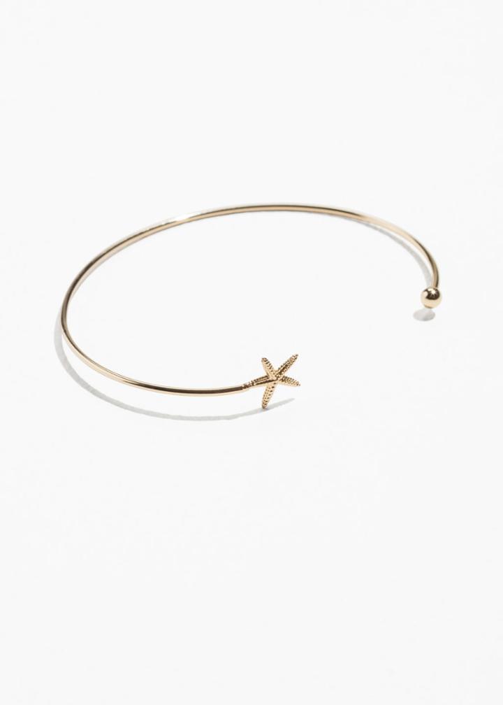 Other Stories Sea Star Cuff - Gold