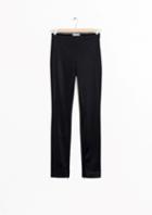 Other Stories Zip Leg Trousers
