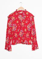 Other Stories Bell Sleeve Blouse - Red