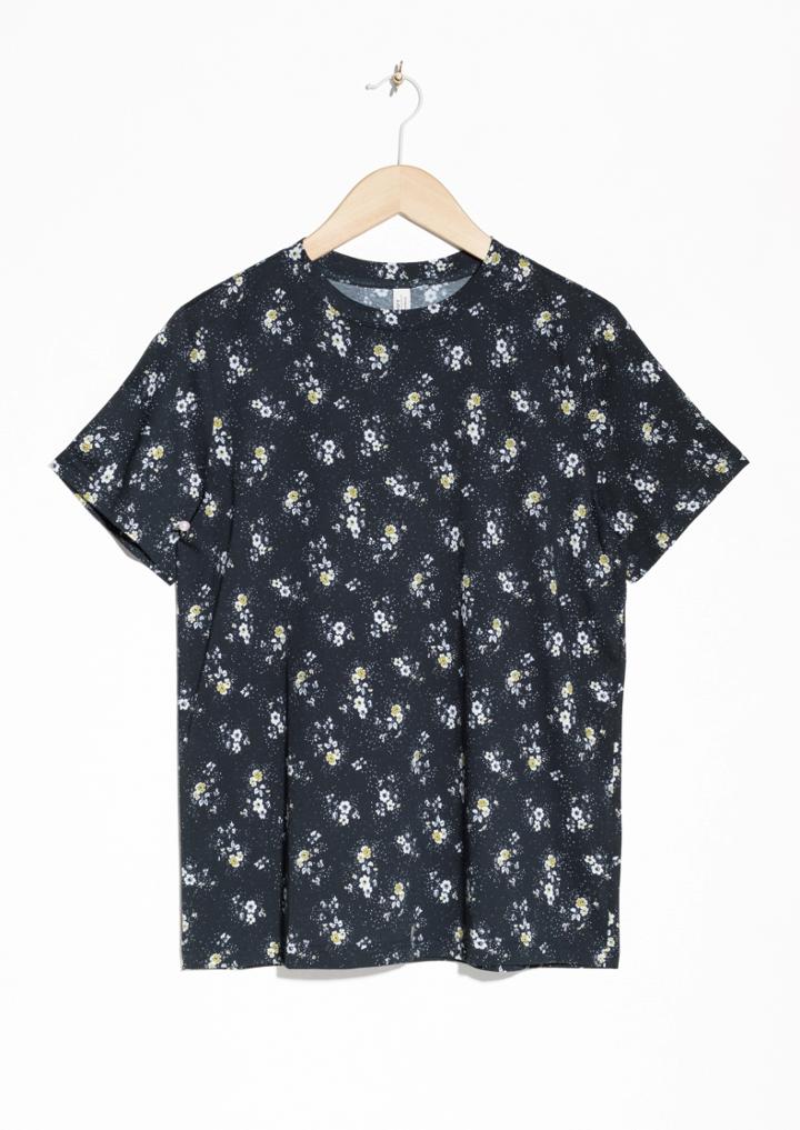 Other Stories Floral Cotton Top