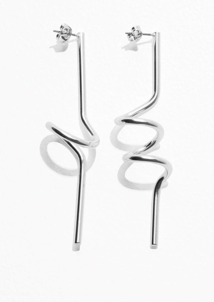 Other Stories Swirling Earrings