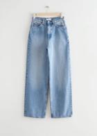 Other Stories Dear Cut Jeans - Blue