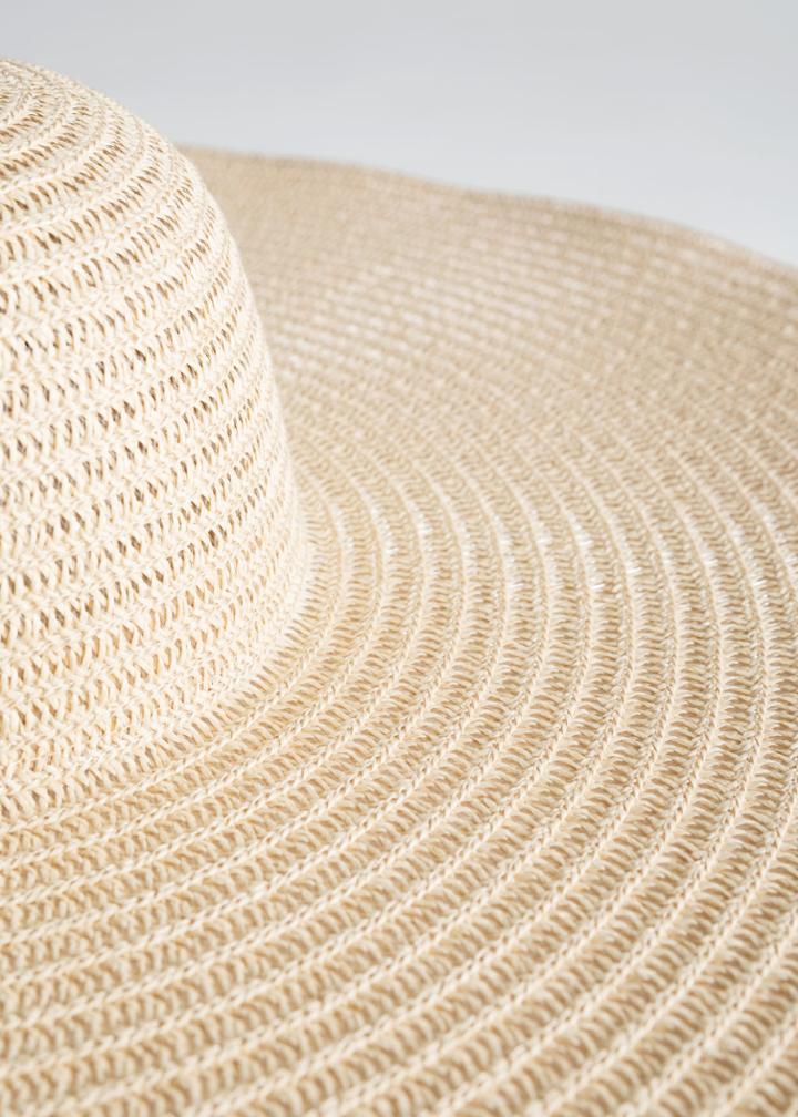 Other Stories Large Straw Hat - Beige