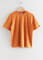Other Stories Wide Sleeve Crewneck T-shirt - Yellow