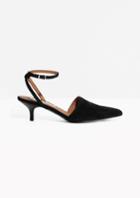Other Stories Suede Slingbacks