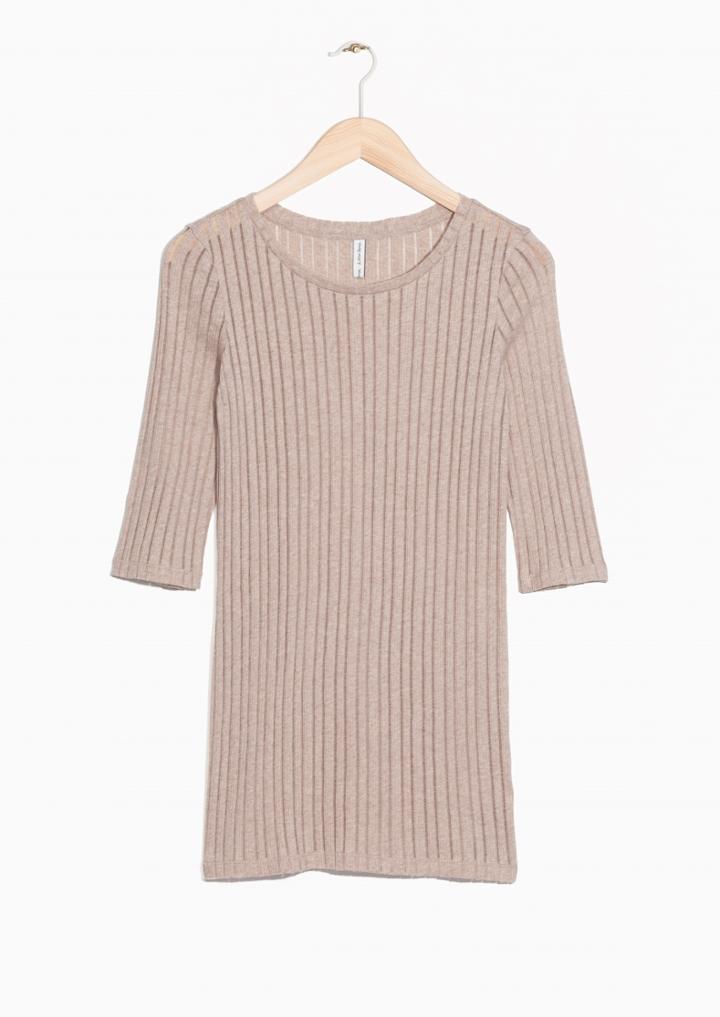 Other Stories Rib-knit Top