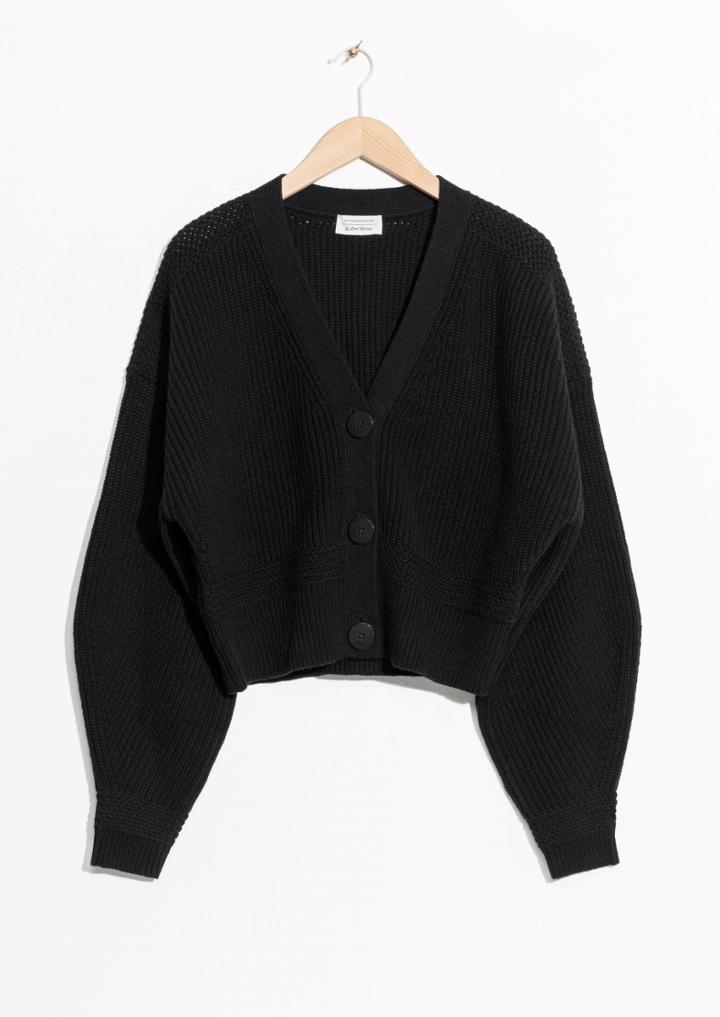 Other Stories Wool Button Sweater