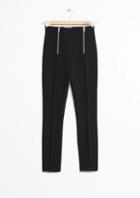 Other Stories Zip Hip Trousers