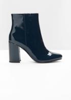 Other Stories Lacquer Leather Boots