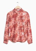 Other Stories Cotton & Silk Blend Blouse