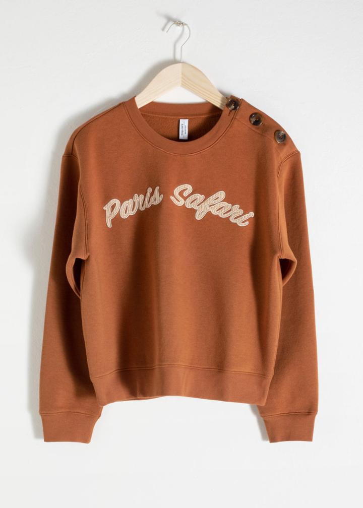 Other Stories Paris Safari Pullover - Orange