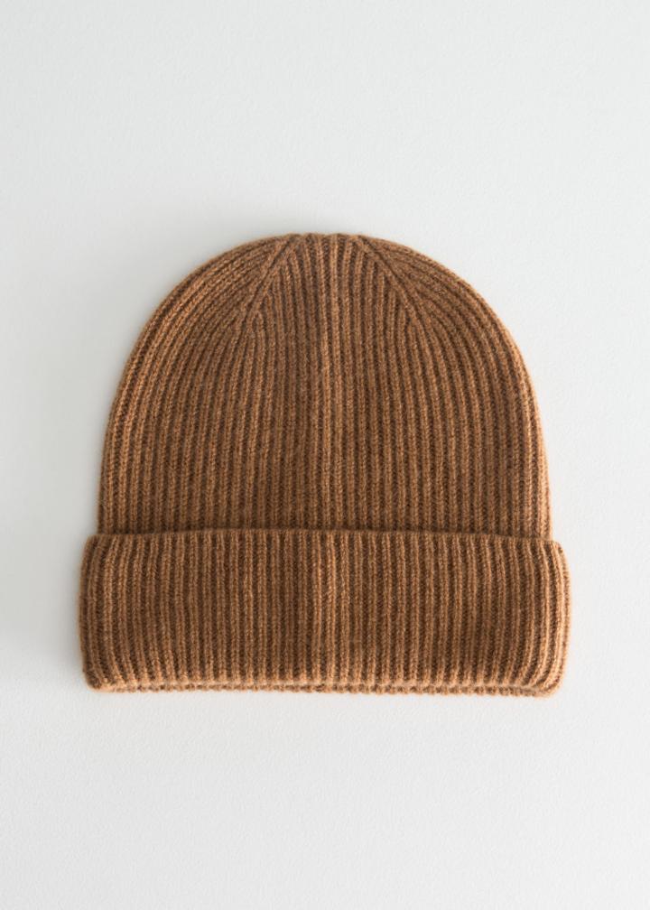 Other Stories Cashmere Beanie - Beige