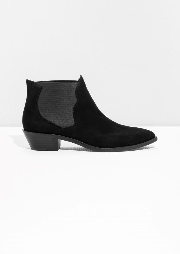 Other Stories Western Low Shaft Boots