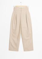 Other Stories Safari Trousers - Beige