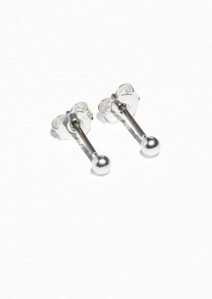 Other Stories Round Stud Earrings