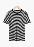 Other Stories Round Neck T-shirt - Black