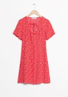 Other Stories Mini Floral Print Dress